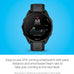 Garmin Forerunner® 165, Running Smartwatch, 43mm, Black