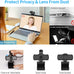 1080P HD Webcam with Microphone and Privacy Cover, USB Plug & Play Computer Camera, 120° Wide Angle Fixed Focus Web Camera for Video Conferencing, Online Learning, Streaming and Gaming
