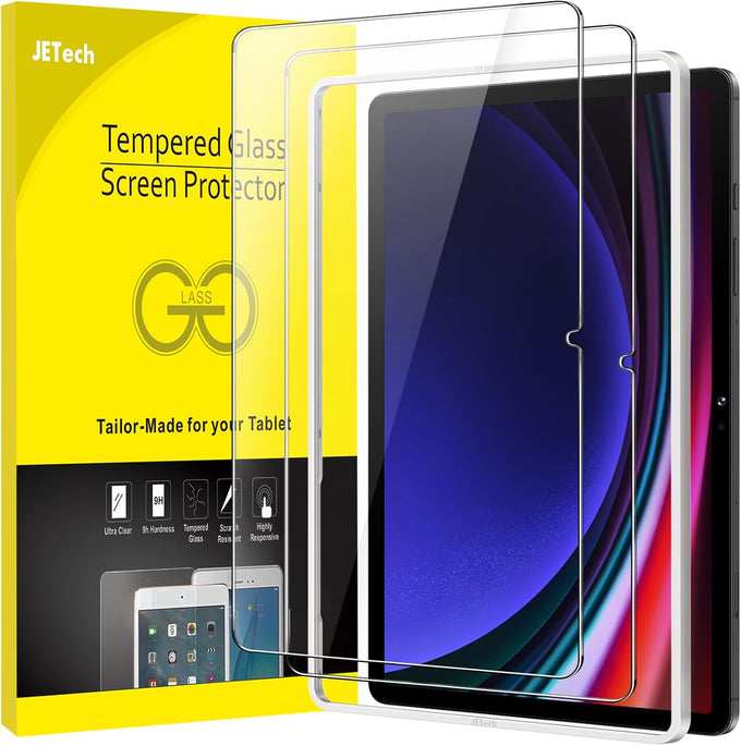 JETech Screen Protector for Galaxy Tab S10 Lite/S10 FE/S9 FE/S9, 2-Pack
