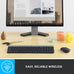 Logitech MK470 Slim Wireless Combo Compact Keyboard and Mouse - Graphite