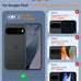 FNTCASE for Google Pixel 11 / Pixel 11 Pro Case: Soft TPU Non Slip Blue