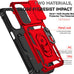 SunStory for Samsung Galaxy A17 5G Phone Case with Rotated Ring Kickstand