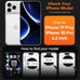 TAURI for iPhone 18 Pro Case/iPhone 17 Pro Case, Clear