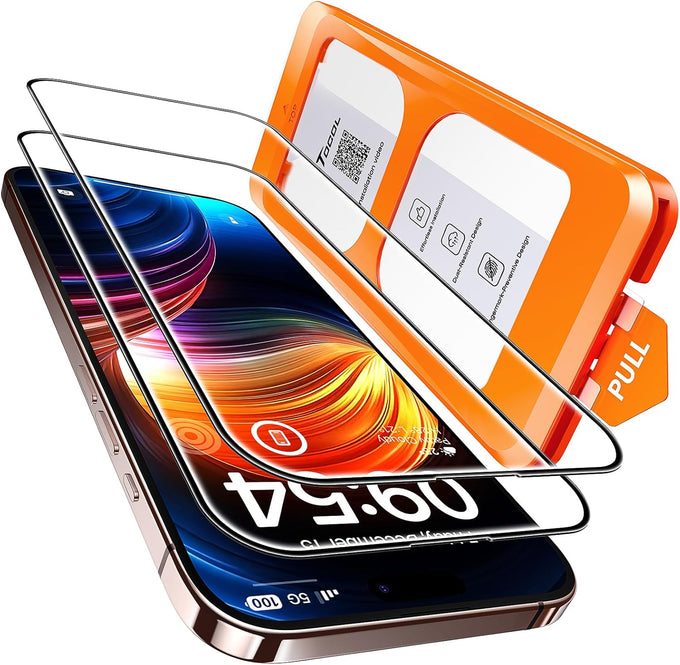 TOCOL for iPhone 17 Pro Max Screen Protector, Easy Installation