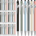 100 Pcs Ballpoint Pen with Stylus 2 in 1 Ballpoint Pen for Touch Screens, 2 in 1 Thank You Pen Gift for Colleagues, Coworker, Office (Rose Pink)