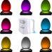 ToiLight The Original Toilet Bowl Night Light. Fun Useful Bathroom Motion Sensor Tech Gadget. Funny Novelty Birthday Gift Idea. Stocking Stuffer for Him, Her, Guys, Men, Mom, Brother