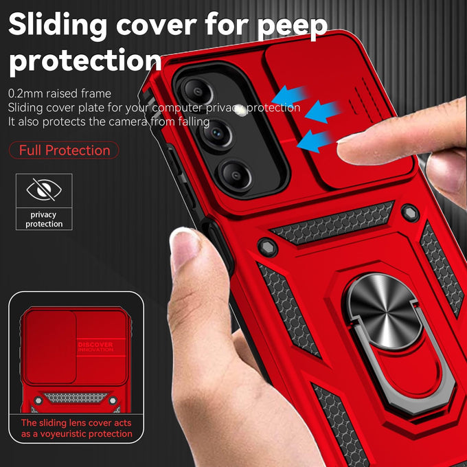 SunStory for Samsung Galaxy A16 5G Phone Case with Rotated Ring Kickstand