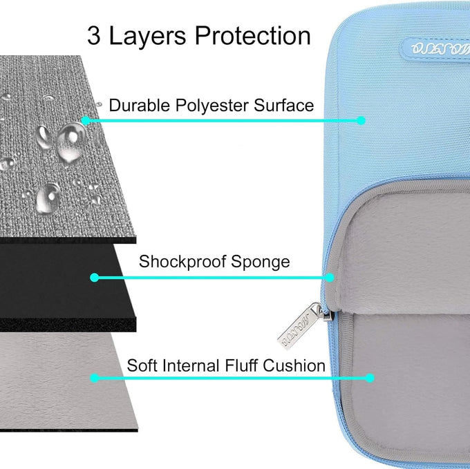 MOSISO Laptop Case 13.3 inch, 13-13.3 inch Laptop Sleeve Bag with Pocket