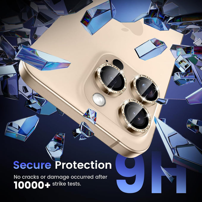 Tensea Camera Lens Protector for iPhone 16 Pro Max/16 Pro/15 Pro Max/15 Pro