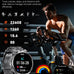 1.85" Big Screen Military Smart Watch for Men with Flashlight, 930mAh Large Battery, IP68 Waterproof, Bluetooth Calling, 114 Sports Modes, Heart Rate/Sleep Monitor for iPhone & Android