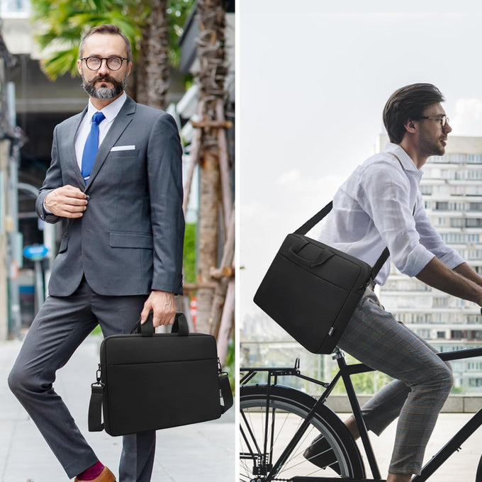 TECOOL Laptop Bag 17 17.3 Inch, Waterproof Laptop Case Sleeve Messenger Bag