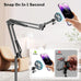 Kefotic Floor Magnetic Phone Holder for Bed Laying Down, Adjustable Bedside Phone Stand for iPhone Magsafe, Headboard Cell Phone Mount for Reading