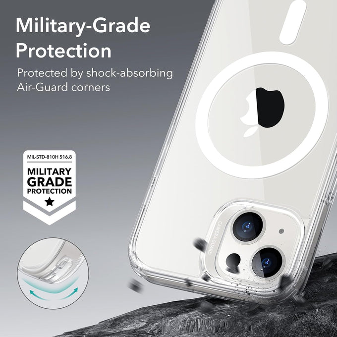 ESR Classic Hybrid for iPhone 14/13 Case, Clear
