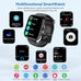 Smart Watch with Alexa Built-in, 1.83" HD Touchscreen 2026 Fitness Tracker with Bluetooth Fitness Watch Heart Rate/Sleep Monitor, 120+ Sport Modes, IP68 Waterproof, Smartwatch for Android iOS (Black)