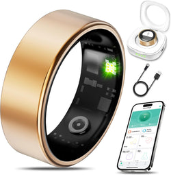 Smart Health Ring Fitness Tracker for Men Women, Rose Gold 8