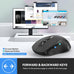 TECKNET Bluetooth Mouse, 4000DPI Wireless Mouse Bluetooth for Laptop 2-in-1(BT 5.0/3.0+2.4Ghz) Computer Mouse, Portable PC Mouse Wireless with USB Receiver for Mac, Compatible with MacBook Chromebook