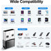 𝟒𝐏𝐚𝐜𝐤 𝐔𝐩𝐠𝐫𝐚𝐝𝐞𝐝 USB to USB C Adapter,Type-C Female to A Male Charger Converter for iPhone 18 Charger,iWatch Ultra SE 9 10,iPhone 17 Pro Max 16 15 14,Samsung S25,AirPods,iPad,Car,Xbox