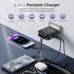 10000mAh Portable Charger Power Bank Built in Cables&Wall Plug