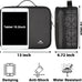 MATEIN Cord Organizer Case with Adjustable Divider, Large DJ Cable File Bag