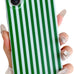 Skyseaco for iPhone 14 Case Cute Aesthetic Striped Phone Case for Women Girl Trendy Soft TPU Slim Shockproof Full Camera Protection Cover, Blue and White