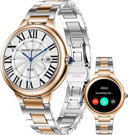 Luxury Smart Watches for Women, 1.19" AMOLED, DA GPT, Answer/Make Call