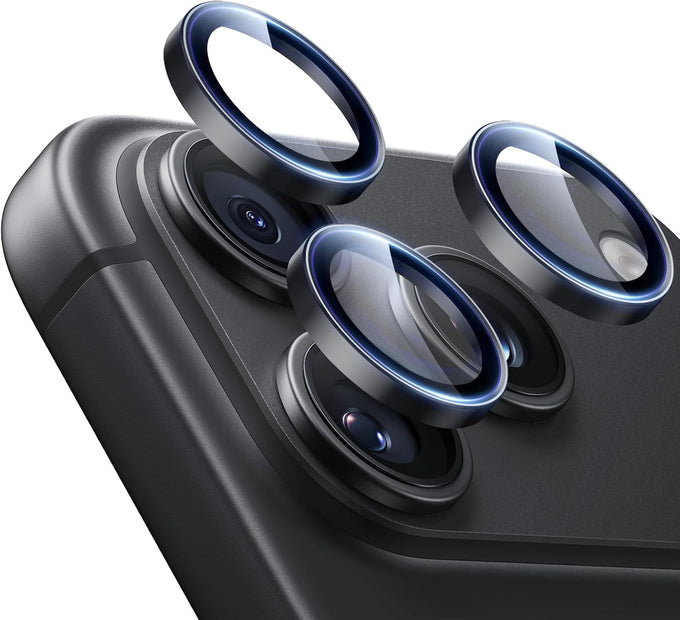 ESR for iPhone 17 Pro Max/17 Pro Camera Lens Protector, 1 Pack, Black