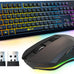 KLIM Chroma Wired Gaming Keyboard, US QWERTY Layout, Chromatic RGB Lighting