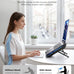 Laptop Cooling Pad for 12-17.3 Inch Laptops, Slim Stand with 6 Quiet Fans