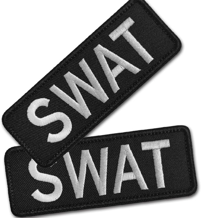 AXEN Security Patches for Tactical Vest Uniform Jacket Hat Caps, Hook&Loop Fasten Pack of 2 Small