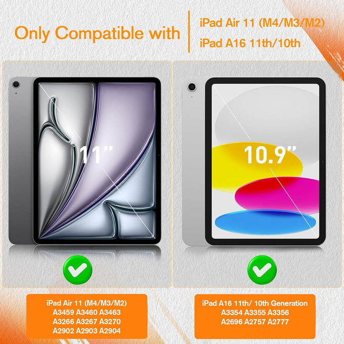 KCT 2 Pack Paperfeel Screen Protector for iPad A16 11th/10th & iPad Air 11