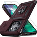 for Moto G 2026/2025 Case,Moto G Play 2026 Case Built in Slide Camera Cover