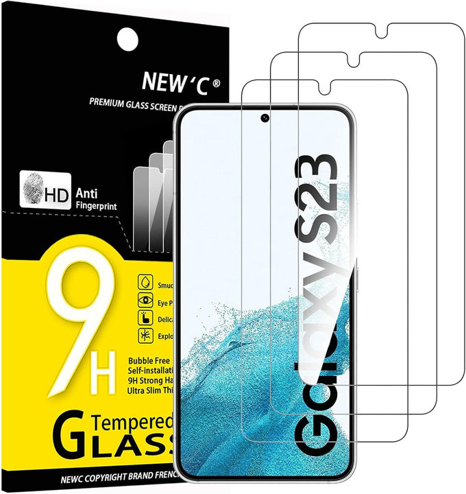 NEW'C for Samsung Galaxy S23 6.1" (SM-S911),Screen Protector Tempered Glass