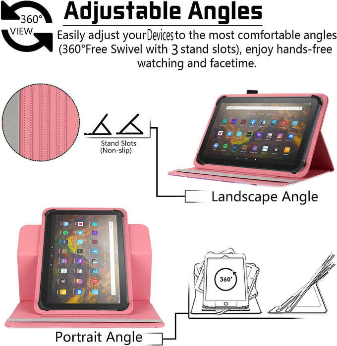 Universal 10 10.1 Inch Android Tablet Case,10 Inch Tablet Case,