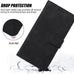Wallet Case with Wrist Strap for iPhone 13/14 (Black)