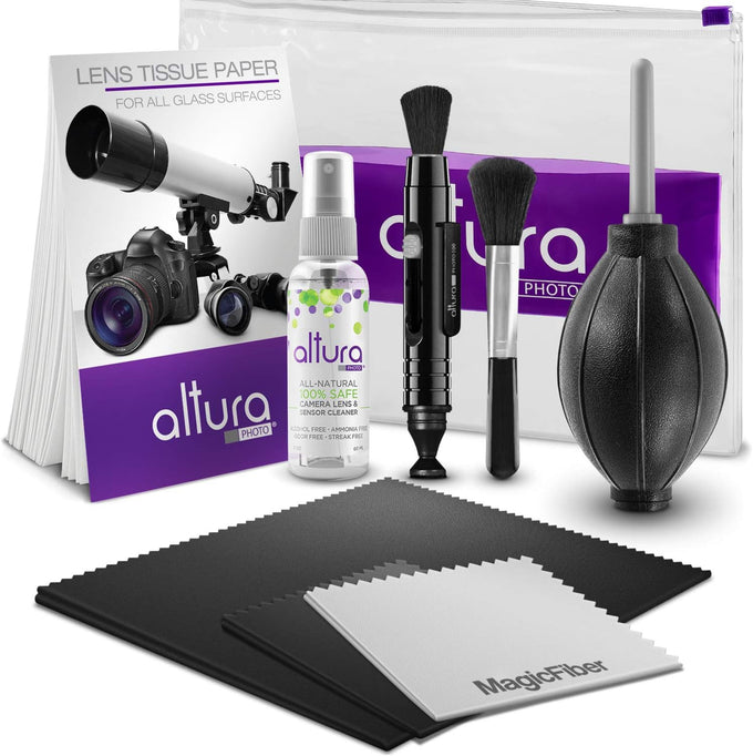 Altura Photo Camera Lens Cleaning Kit, Lens Cleaner for DSLR & Mirrorless