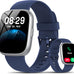 Smart Watch with Alexa Built-in, 1.83" HD Bluetooth Calling Fitness Tracker