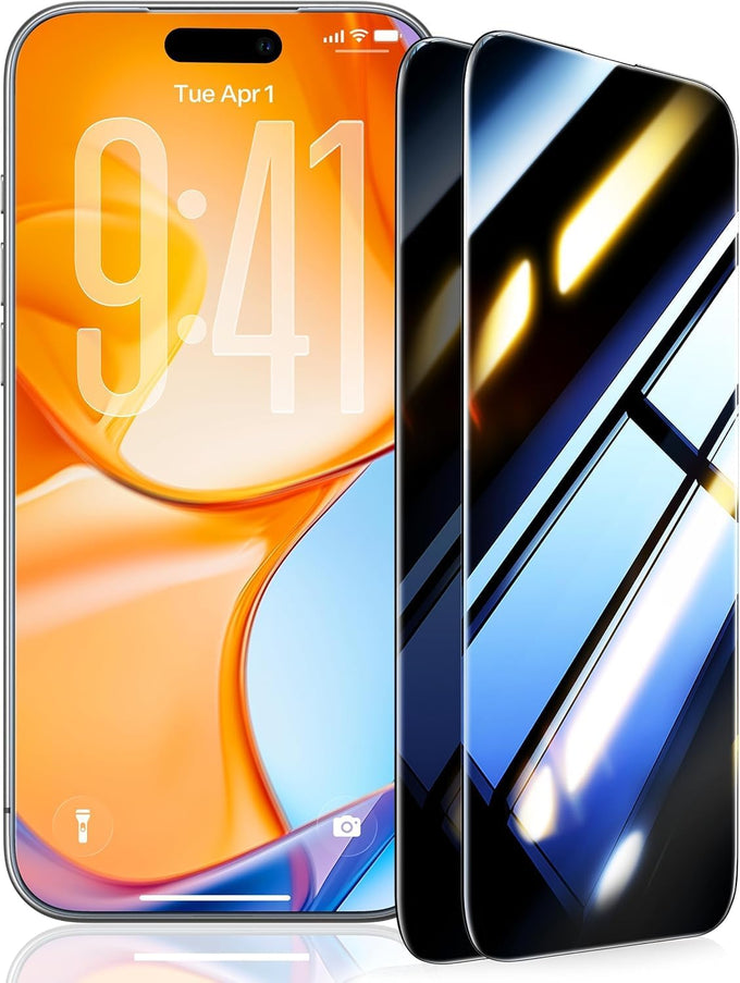 UltraGlass TOP 9H+ Armor for iPhone 16 Pro Max Screen Protector, 2 Pack