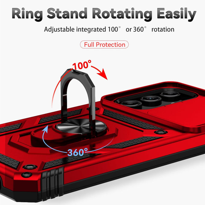 SunStory for Samsung Galaxy A16 5G Phone Case with Rotated Ring Kickstand