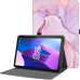 HGWALP Universal 10.1",10.2",10.5",10.9",11" Tablet Case,Multi-Viewing Angels Stand Folio Case with Handstrap for Lenovo M10/M11/Callsky/Onn/URAO Tablet/Frameflow/Evermyth/WXUNJA-Black