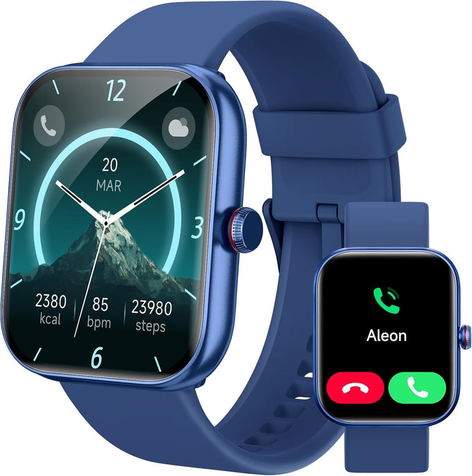 Smart Watch for Women, Smartwatch for iPhone & Android Bluetooth (Answer/Call) Built-in Alexa, 1.91" HD Fitness Tracker with 105+ Sport Modes, IP68 Waterproof, Sleep/Heart Rate/SpO2/Stress Monitor