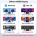 10 in 1 Laptop Docking Station Dual Monitor for Laptop, 4K USB C Hub Dock