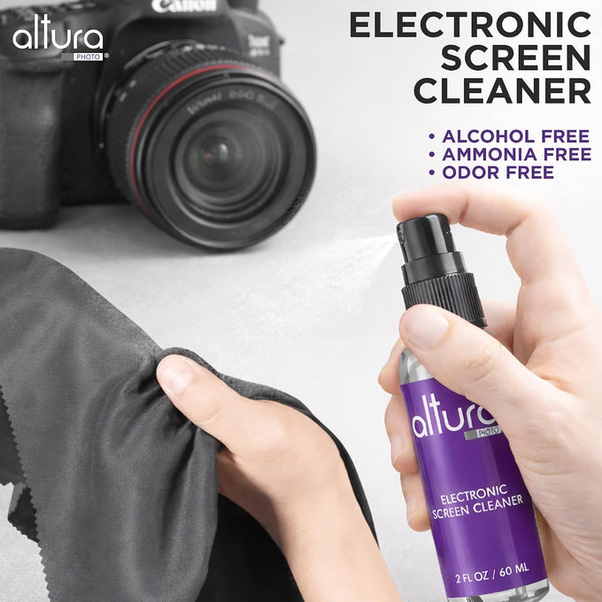 Altura Photo Camera Lens Cleaning Kit, Lens Cleaner for DSLR & Mirrorless