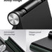 UGREEN Cell Phone Stand Holder for Desk Adjustable Compatible with iPhone 13 12 Pro Max 11 SE XS XR 8 Plus 6 7 Galaxy Note20 S20 S10 S9 S8 Foldable Black