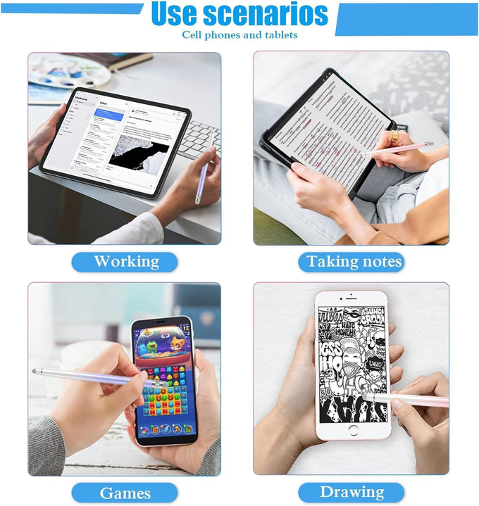 Bopomofo 2PCS Stylus Pen for Touchscreen,High Sensitivity & Precision