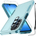 Case for Samsung Galaxy A17 5G Phone with Screen Protector,Mint Green
