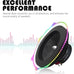 4PCS 6.5 Speaker Rings,Self Adhesive Speaker Foam for Enhancing Stereo Sound,High Resilience Speaker Baffles 6.5 inch Car Audio Accessories Avoid Sound Diffusion for Car SUV Truck