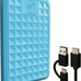 Facet 500GB External Hard Drive Portable USB-C/USB 3.1 Plug & Play Ultra- Slim HDD Hard Drive for Backup, Gaming, PC, Mac, Laptop, PS4, Xbox, Smart TV (Black)