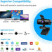 1080P HD Webcam with Microphone and Privacy Cover, USB Plug & Play Computer Camera, 120° Wide Angle Fixed Focus Web Camera for Video Conferencing, Online Learning, Streaming and Gaming