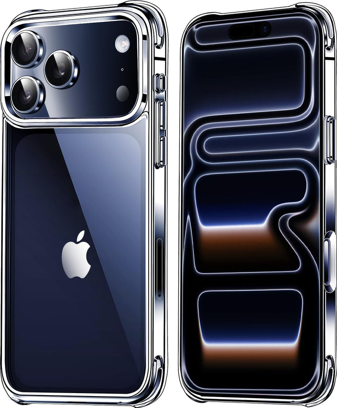 Mkeke for iPhone 18 Pro Case Clear [Not-Yellowing]