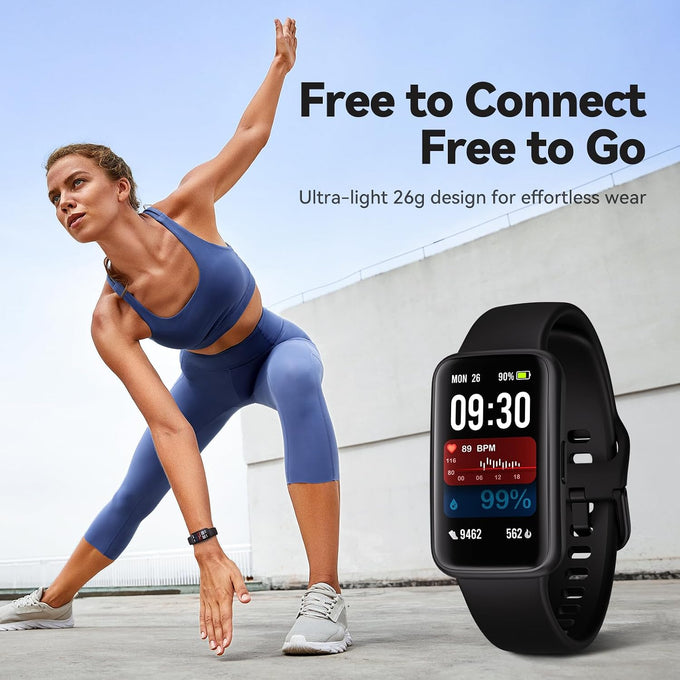 Fitness Tracker Smart Watch, 1.47"Color Screen,100+ Sports (olive black)